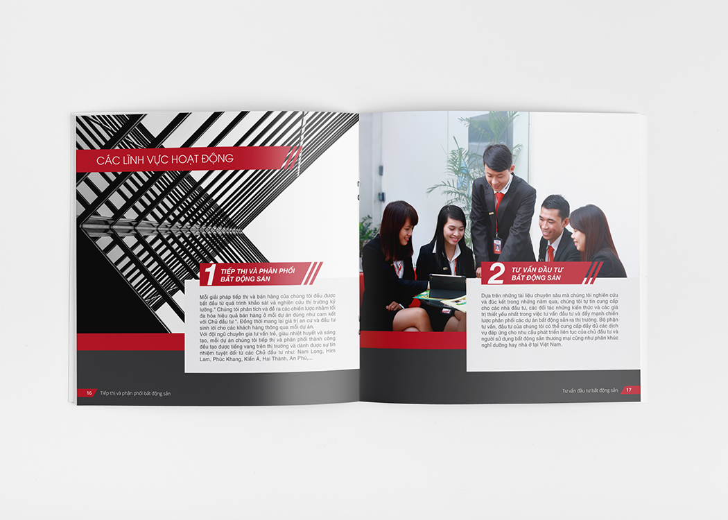 DKRA - Thiết kế profile công ty bất động sản DKRA